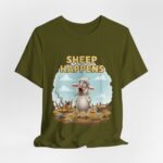 Shocked Sheep Comedy Tee