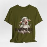Confused Sheep Comedy Tee, Funny Animal Shirt, Gift for Pet Lovers, Quirky Humor Tee, Casual Wear for All Occasions