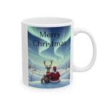 Merry Christmas Santa & Rudolph Mug|Santa|Rudolph|Christmas Mugs
