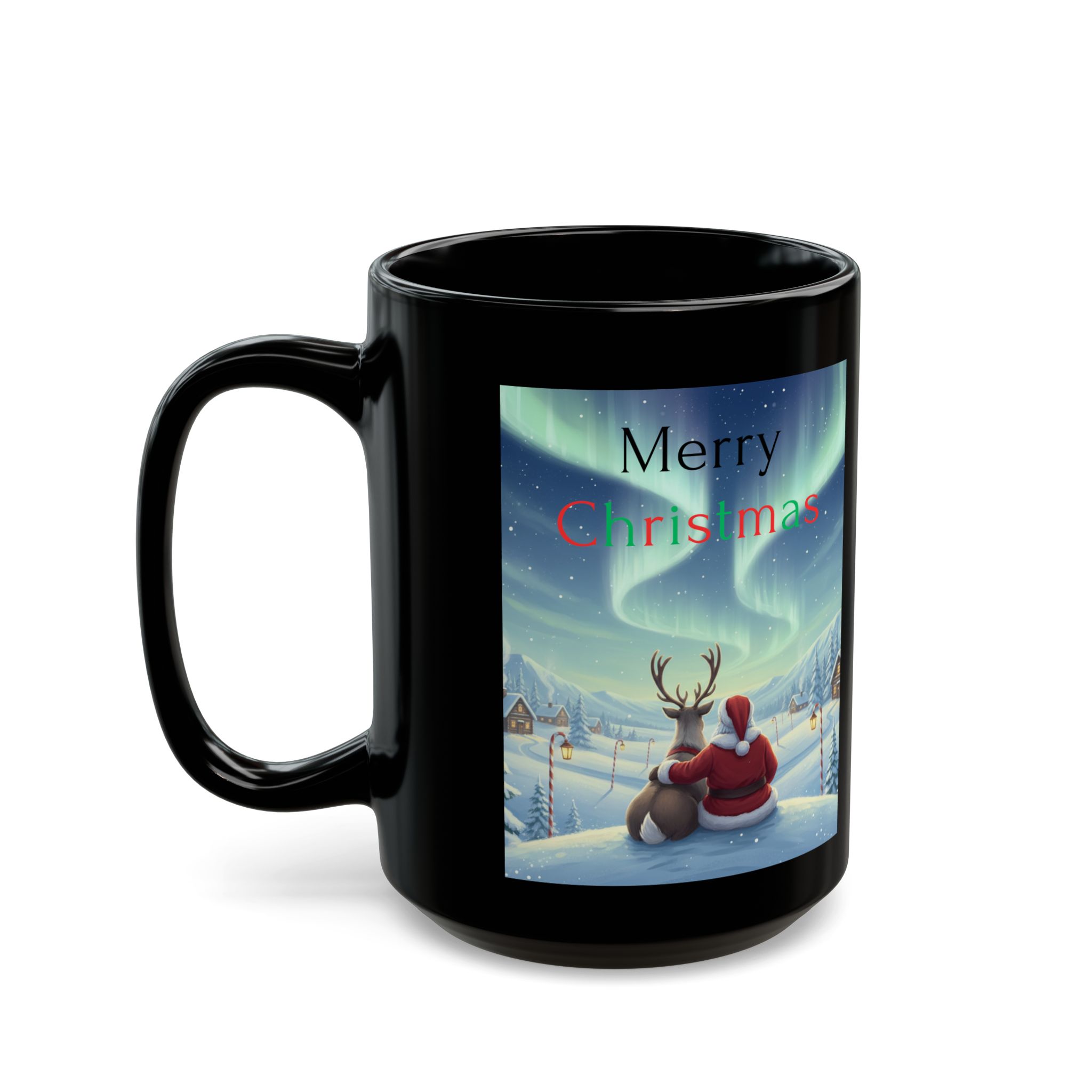 Merry Christmas Santa & Rudolph Mug ver.2|Mugs|Santa|Rudolph|Christmas Mugs - Image 7