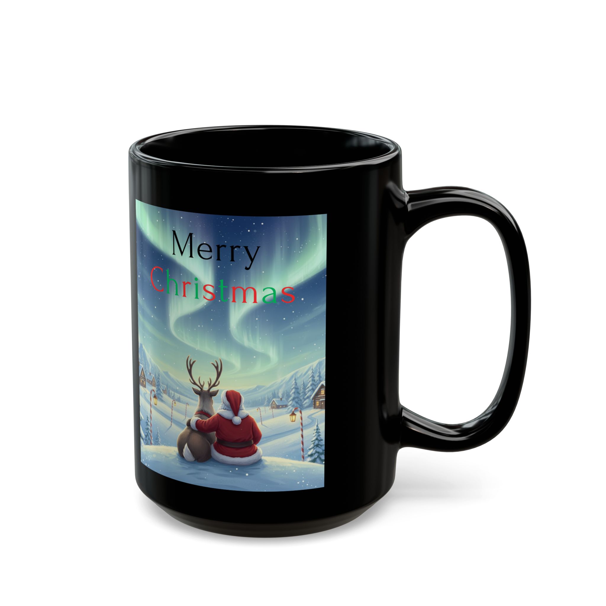 Merry Christmas Santa & Rudolph Mug ver.2|Mugs|Santa|Rudolph|Christmas Mugs - Image 6