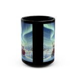 Cusomizable Santa & Rudolph Mug