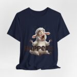 Confused Sheep Comedy Tee, Funny Animal Shirt, Gift for Pet Lovers, Quirky Humor Tee, Casual Wear for All Occasions