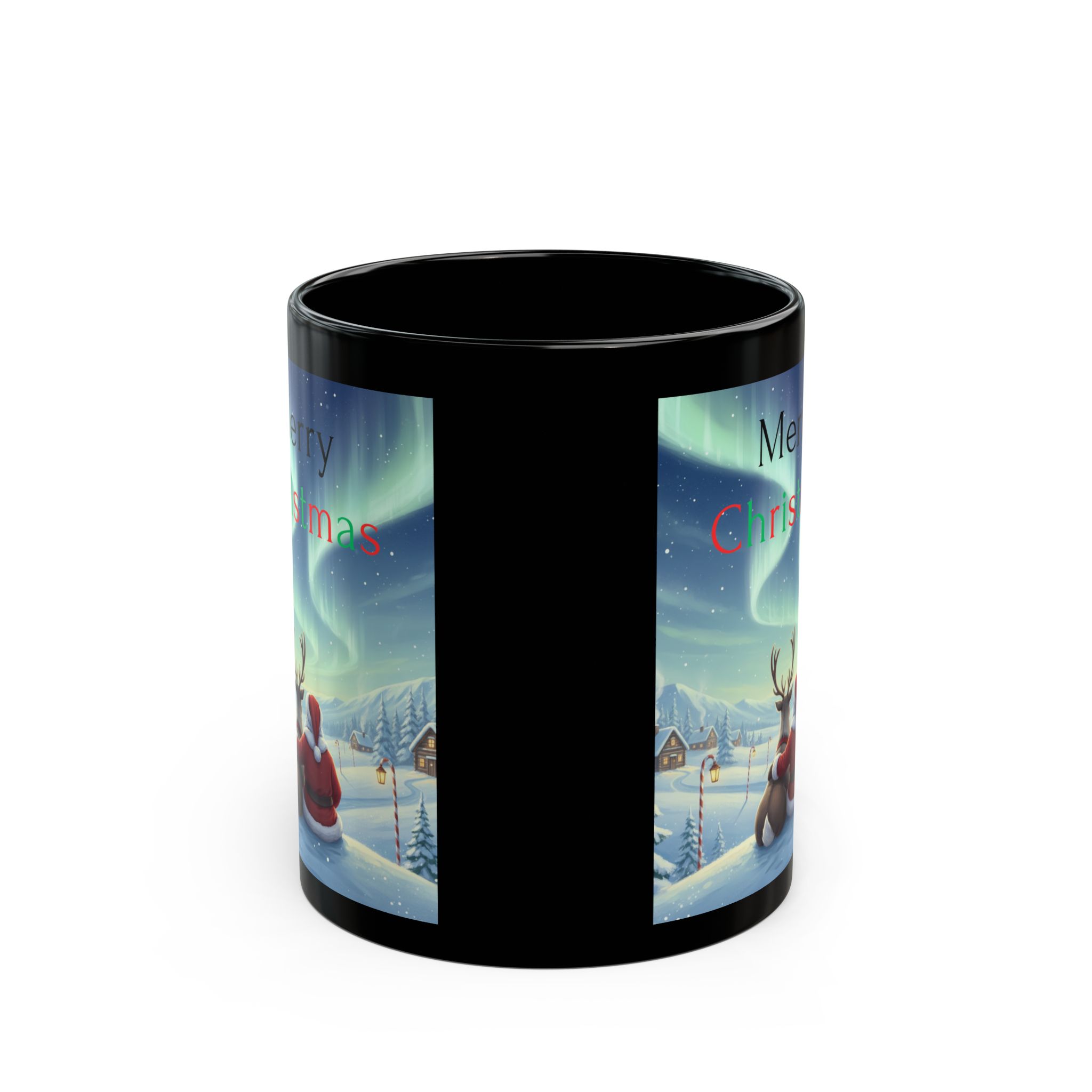 Merry Christmas Santa & Rudolph Mug ver.2|Mugs|Santa|Rudolph|Christmas Mugs