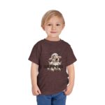 Funny Toddler T-Shirt – ‘Happens Sheep’ Graphic Tee, Cute Kids Gift, Humor Apparel, Birthday Outfit, Spring Celebrations