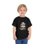 Funny Toddler T-Shirt – ‘Happens Sheep’ Graphic Tee, Cute Kids Gift, Humor Apparel, Birthday Outfit, Spring Celebrations