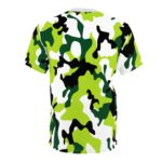Geisha Mask Camo Tee — Bold Japanese-Inspired Graphic Shirt