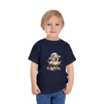 Funny Toddler T-Shirt – ‘Happens Sheep’ Graphic Tee, Cute Kids Gift, Humor Apparel, Birthday Outfit, Spring Celebrations